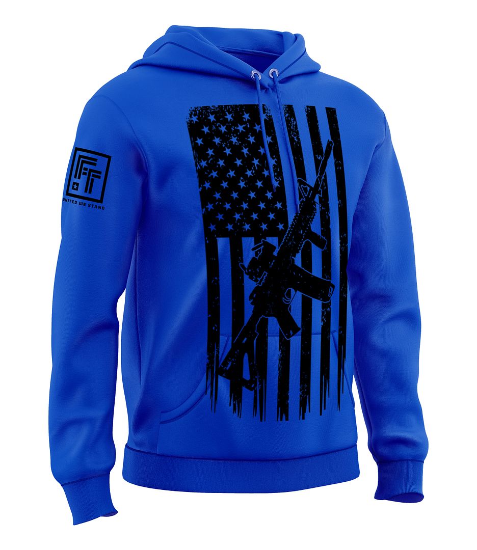 American Rifle Flag Sweatshirt
