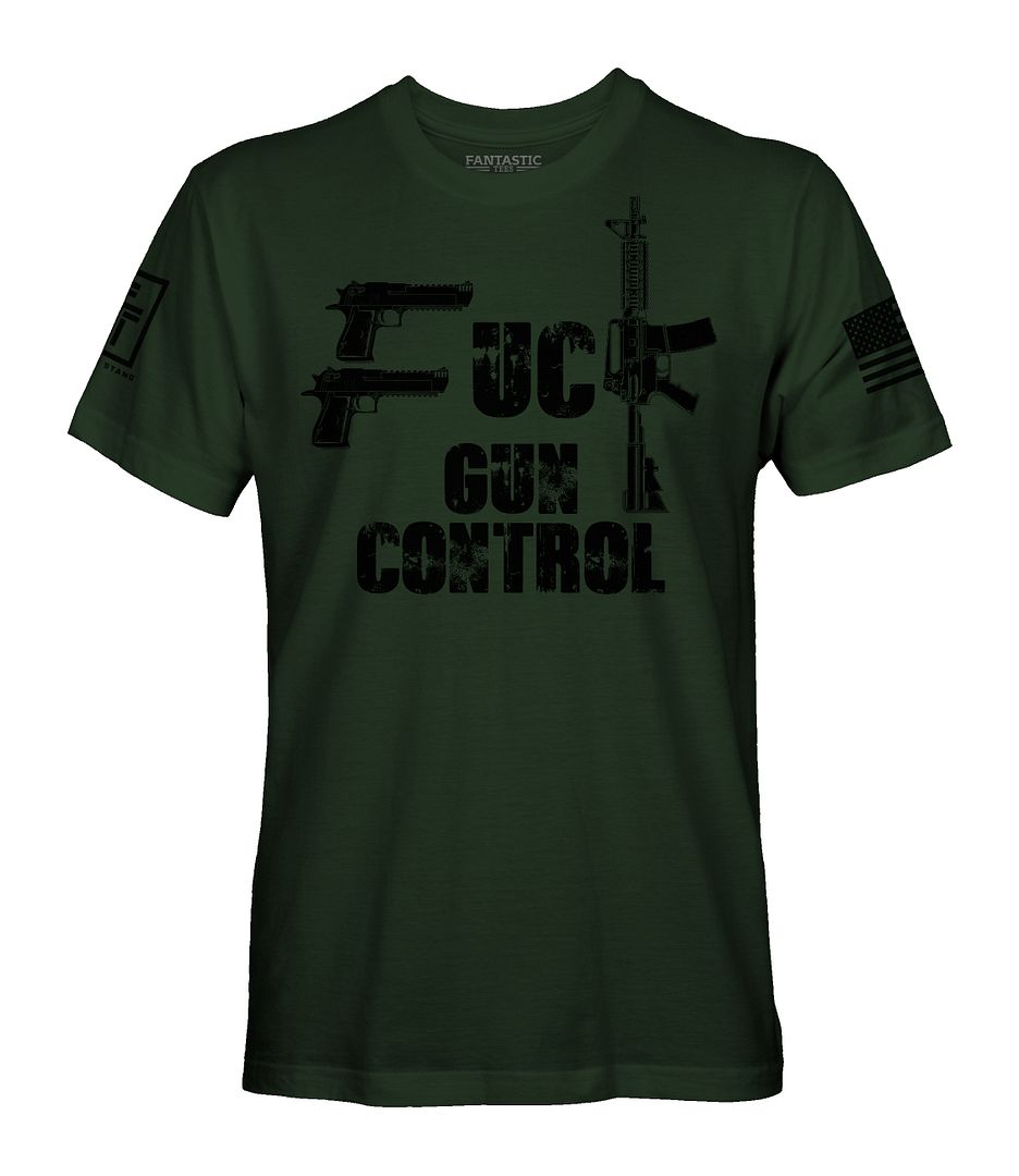 F Gun Control T-Shirt