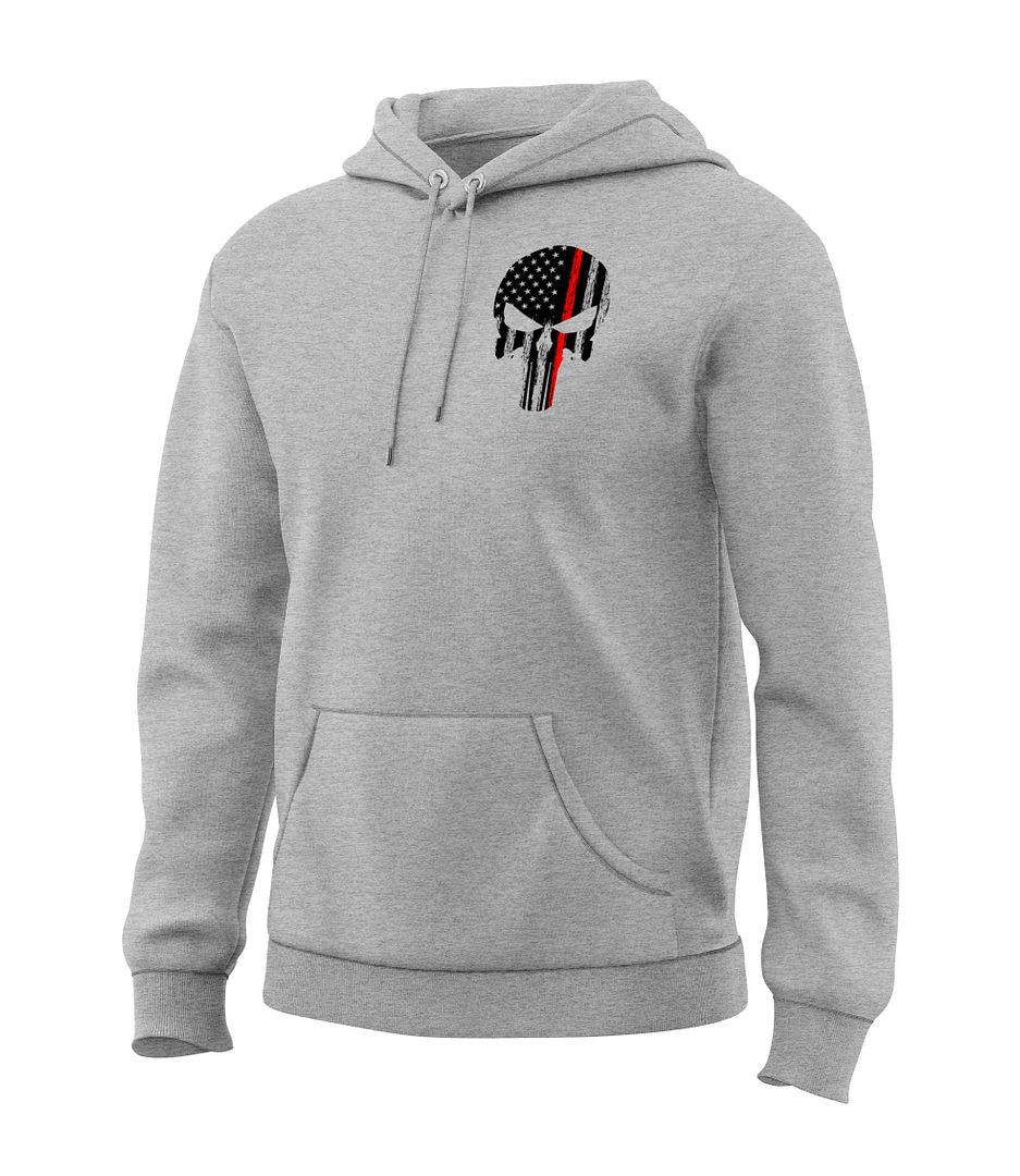 Red Line Skull Sweatshirt