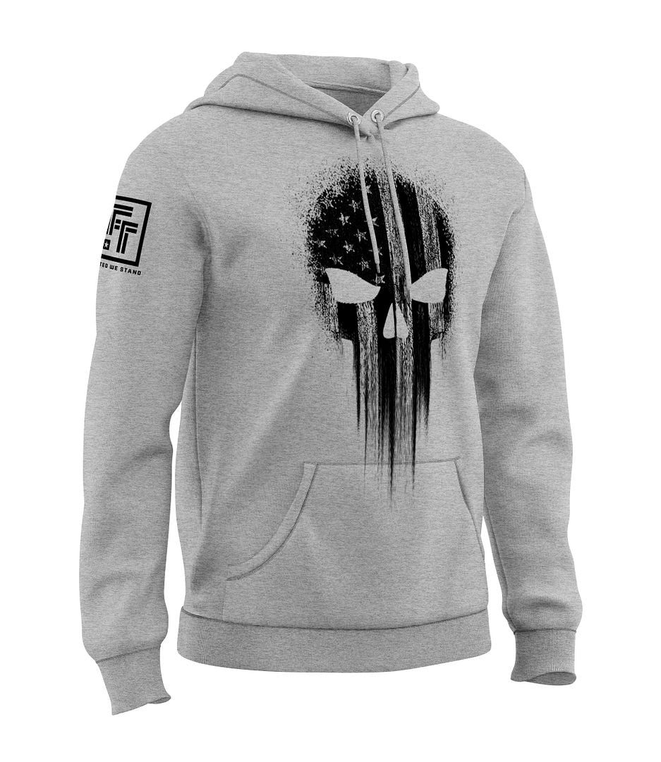 American Flag Skull Sweatshirt