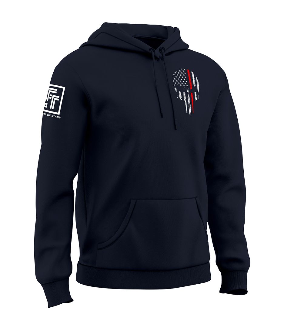 Red Line Skull Sweatshirt