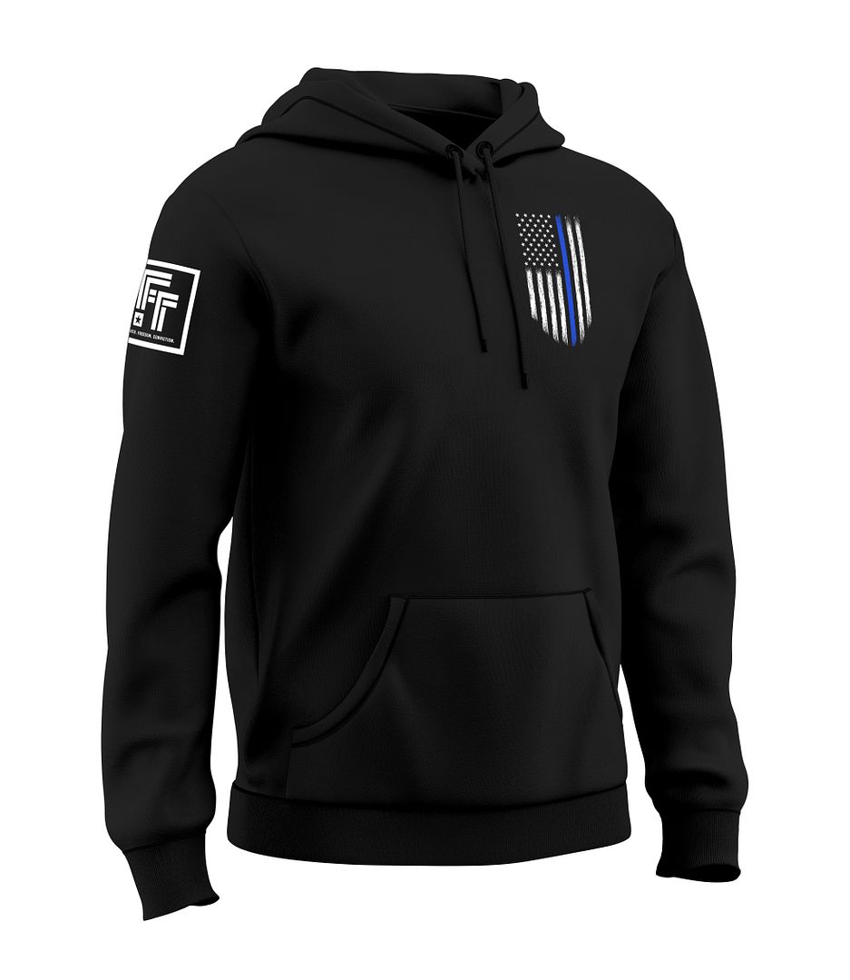 Thin Blue Line Flag Sweatshirt