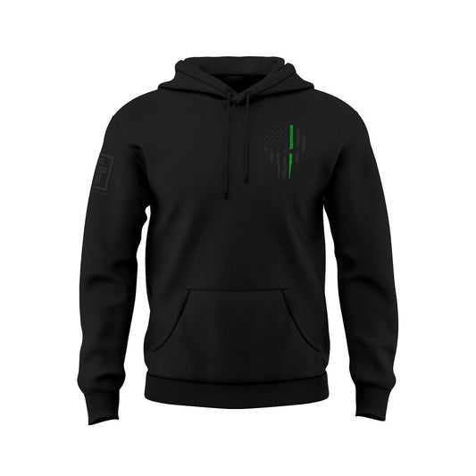 Green Line Skull Stealth Sweatshirt
