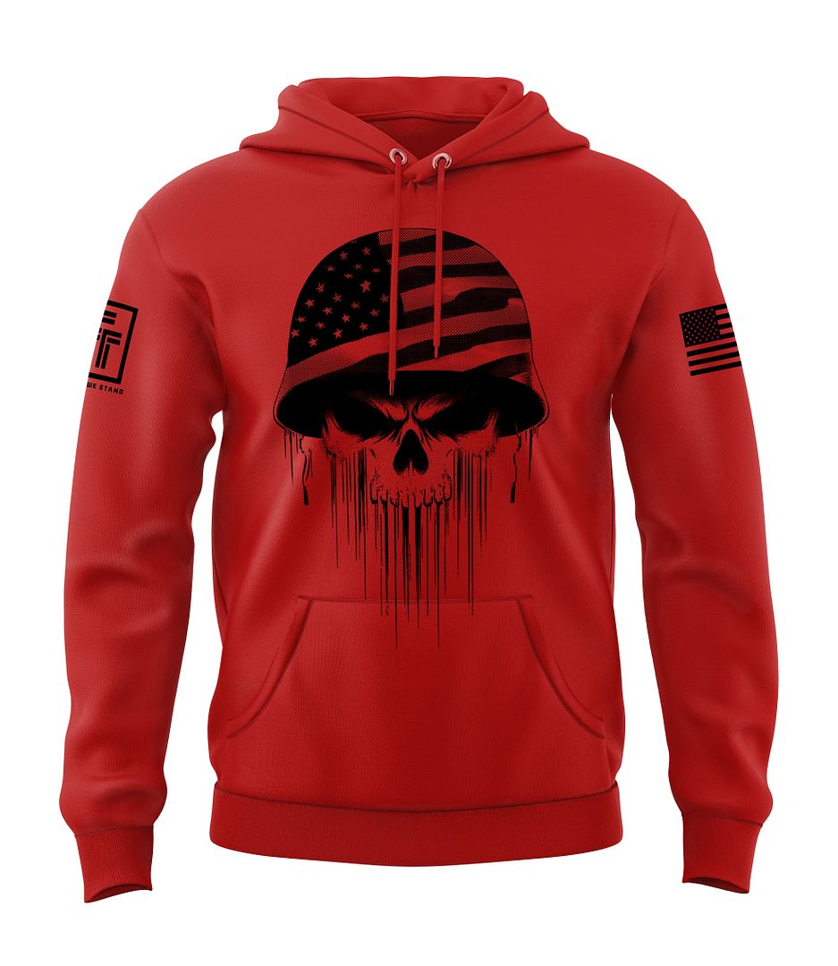 USA Soldier Skull Sweatshirt