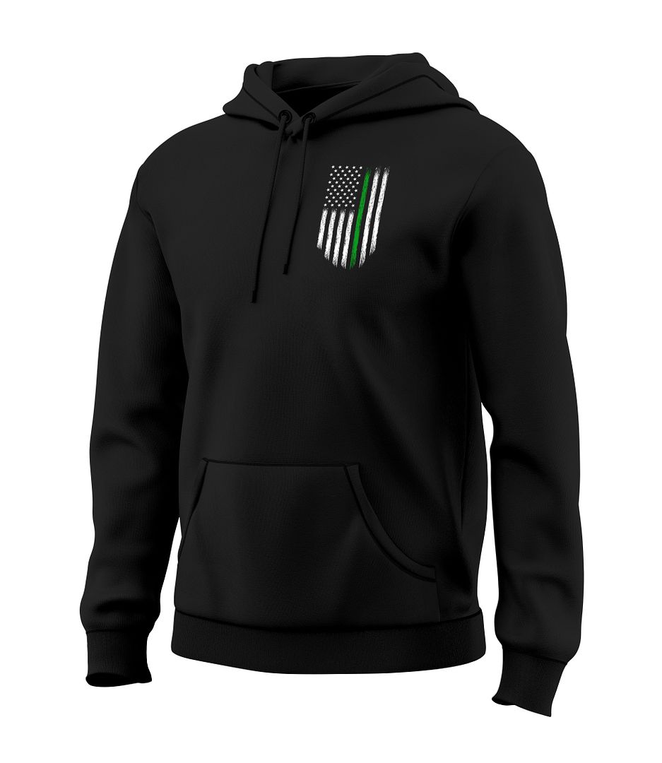 Thin Green Line Flag Sweatshirt