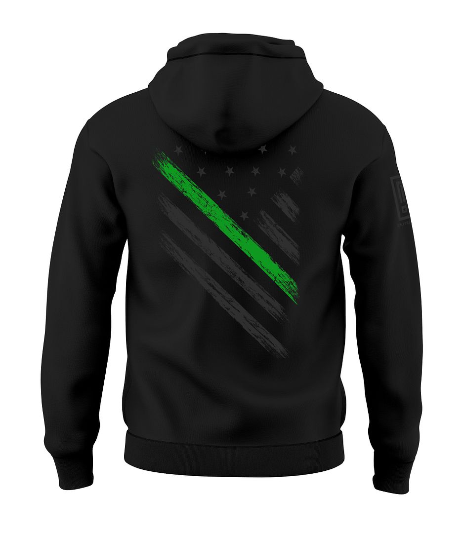 Green Line Flag Stealth Sweatshirt