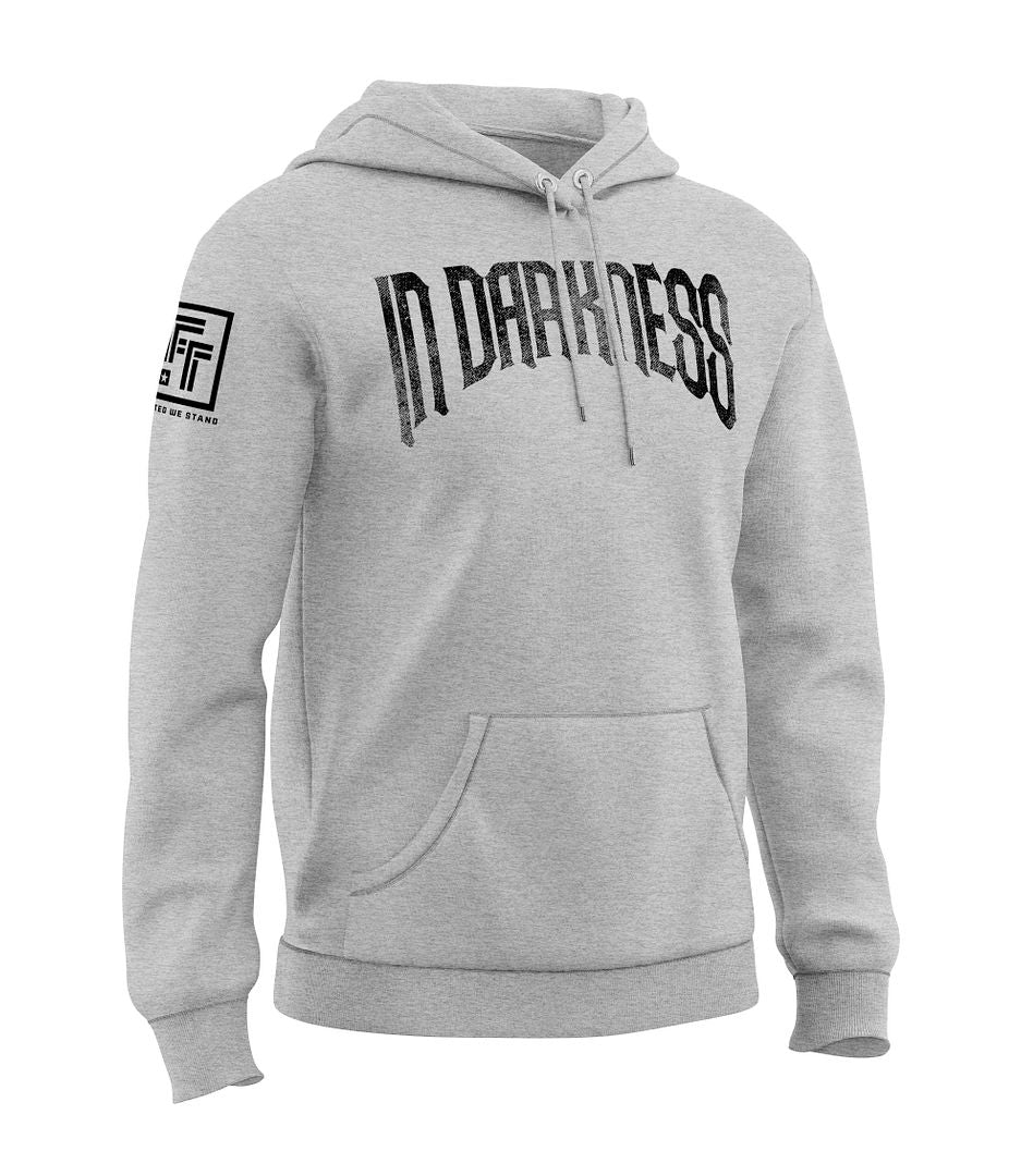 In Darkness We Defend the Light Men's Patriotic Sweatshirt