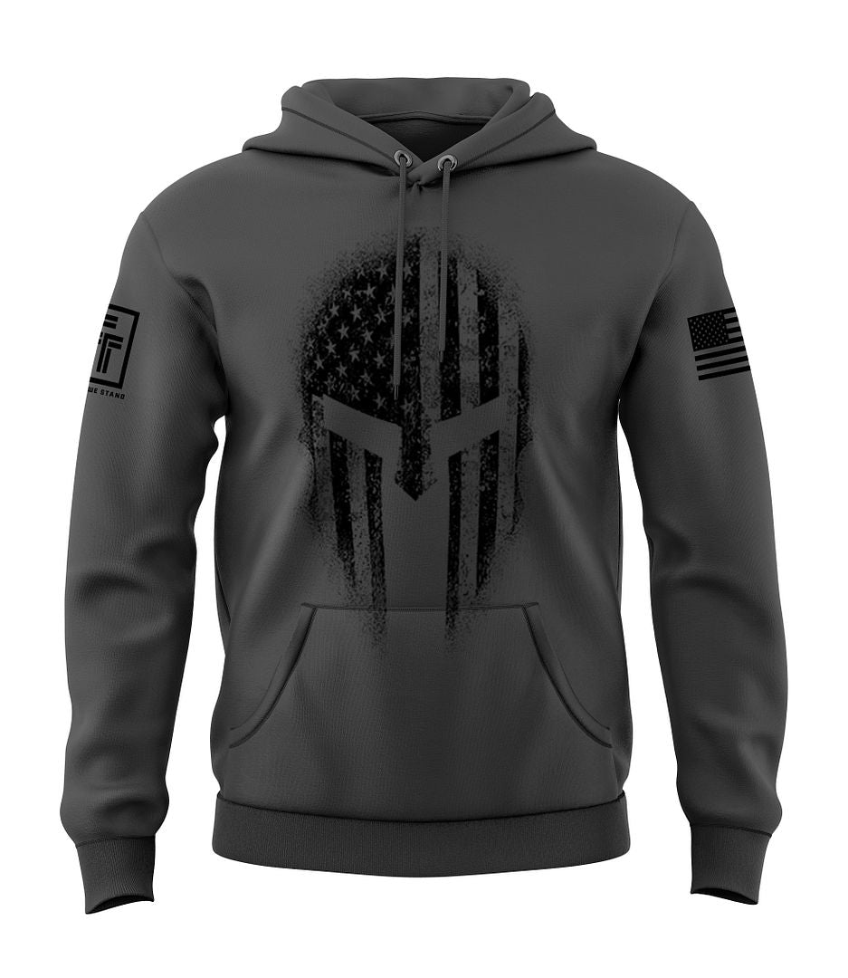 American Flag Spartan Sweatshirt