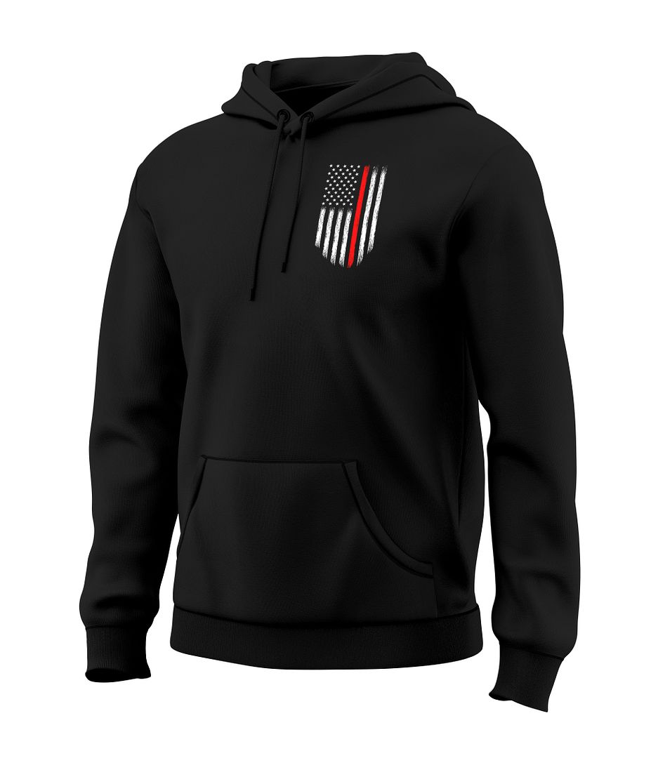 Thin Red Line Flag Sweatshirt