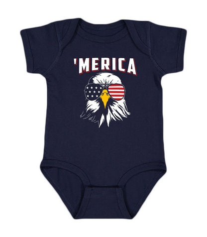 Cool Eagle Baby Bodysuit