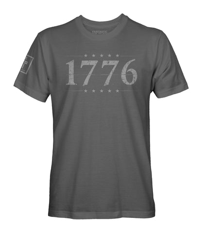 1776 Distressed American Flag T-Shirt