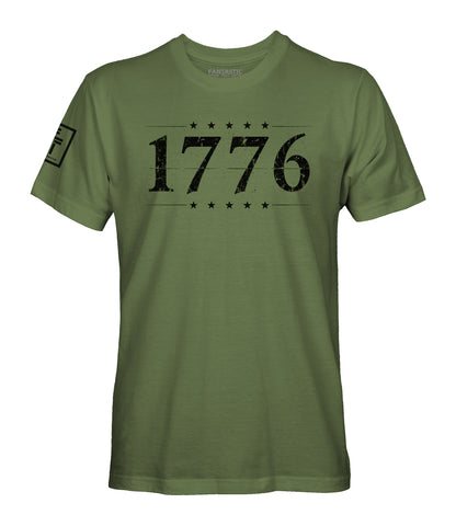1776 Distressed American Flag T-Shirt