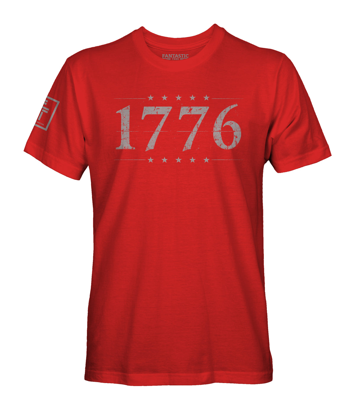 1776 Distressed American Flag T-Shirt