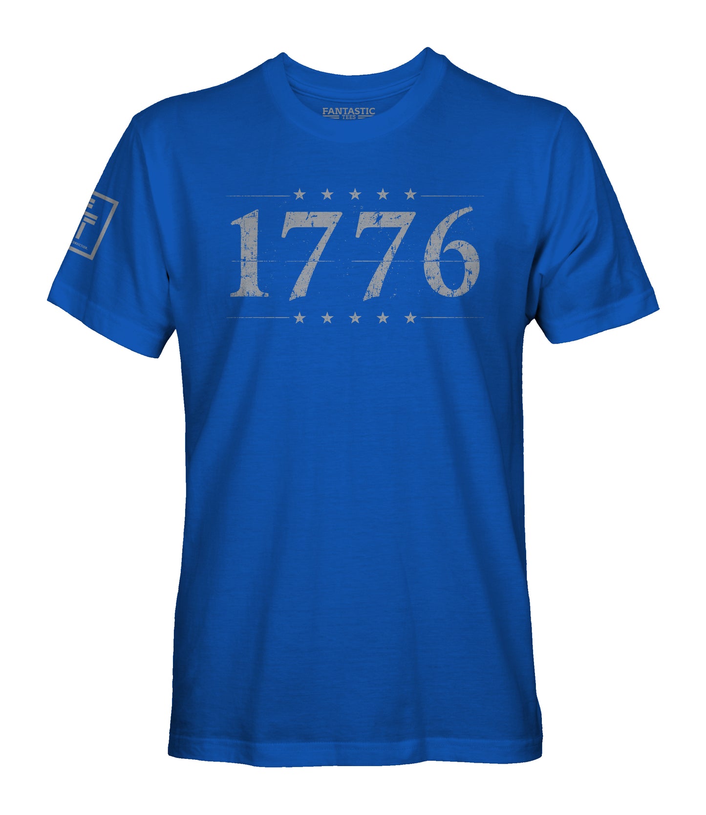 1776 Distressed American Flag T-Shirt