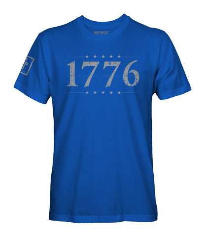 1776 Distressed American Flag T-Shirt