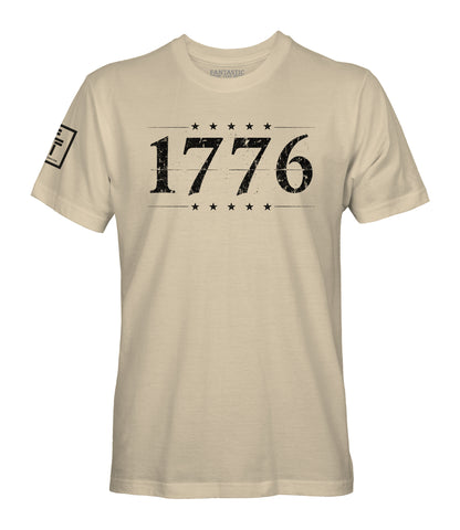 1776 Distressed American Flag T-Shirt