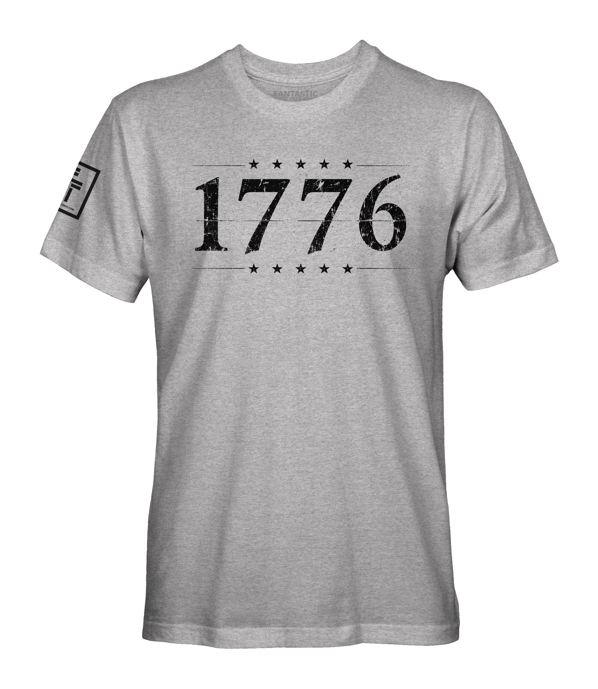 1776 Distressed American Flag T-Shirt