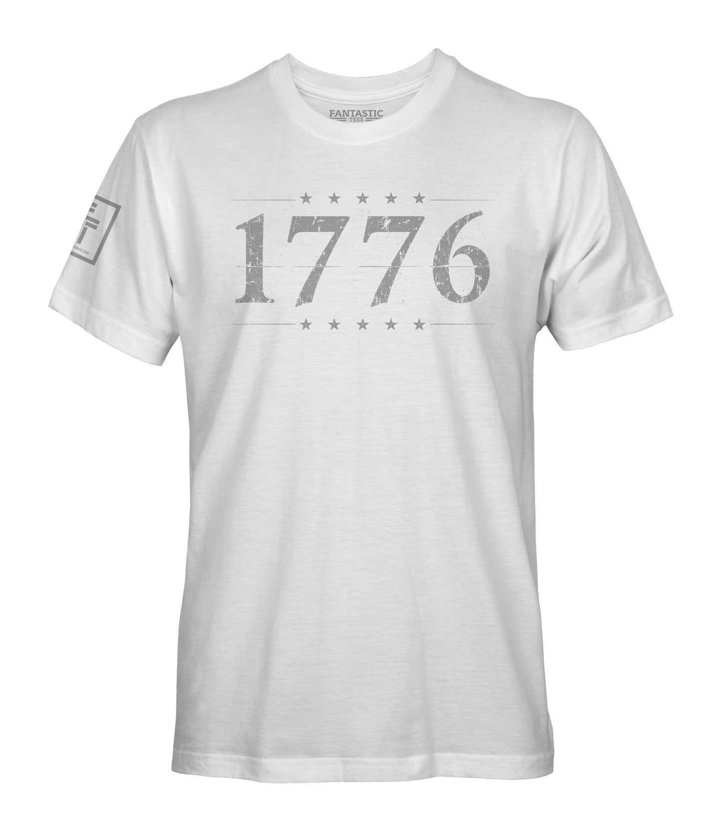 1776 Distressed American Flag T-Shirt
