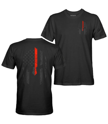 Red Line Spartan Stealth T-Shirt