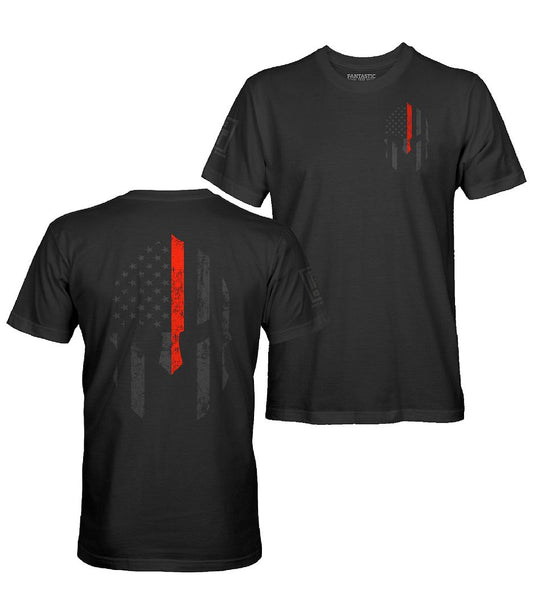 Red Line Spartan Stealth T-Shirt