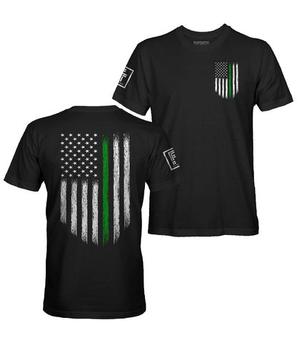 Thin Green Line Flag T-Shirt