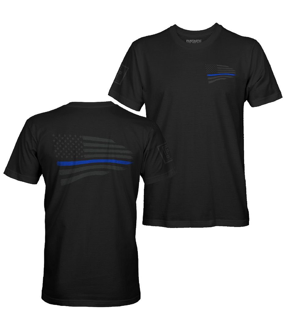 American Blue Line Stealth T-Shirt