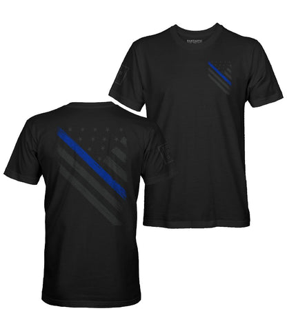 Blue Line Flag Stealth T-Shirt