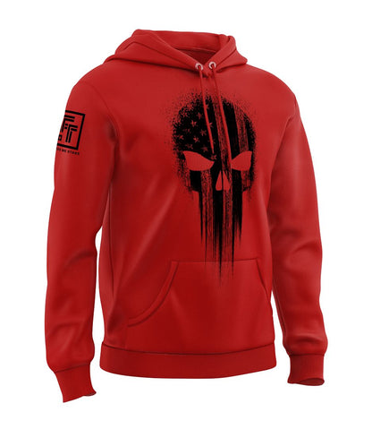 American Flag Skull Sweatshirt