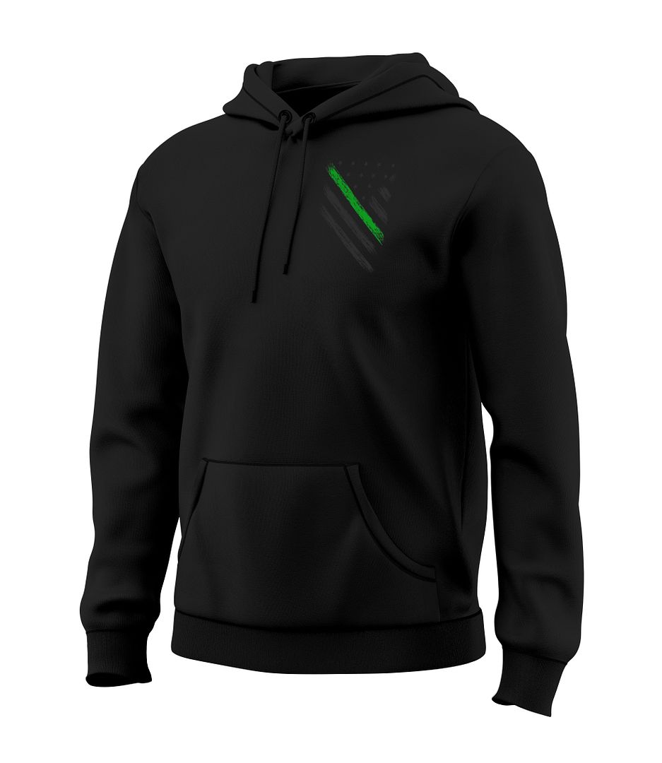 Green Line Flag Stealth Sweatshirt