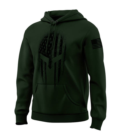 American Flag Spartan Sweatshirt