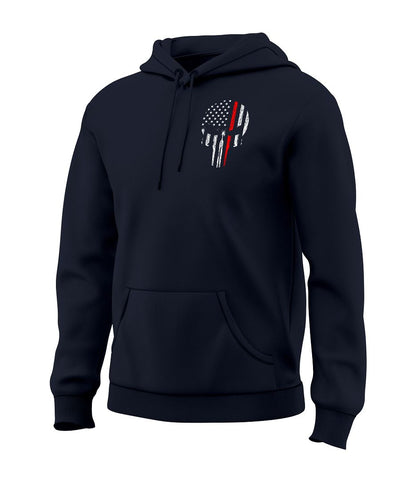 Red Line Skull Sweatshirt