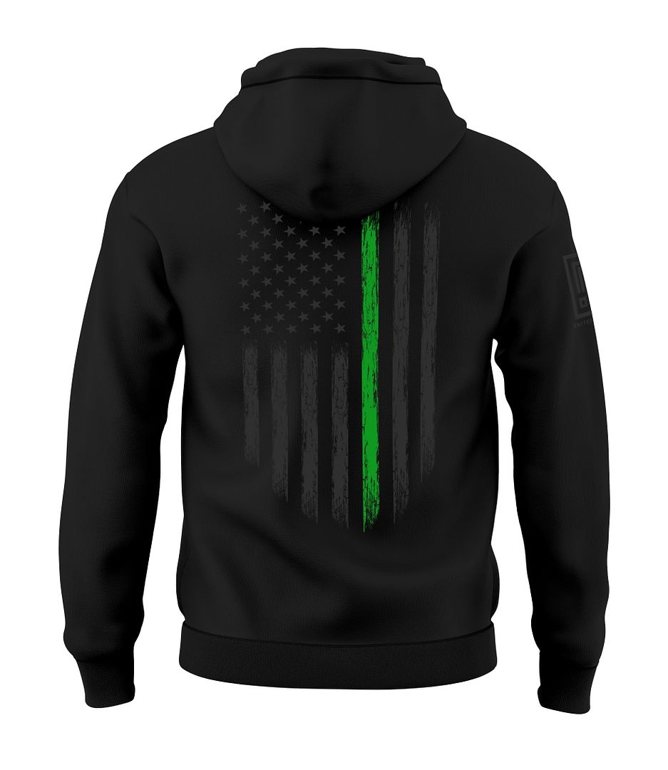 Thin Green Line Flag Stealth Sweatshirt
