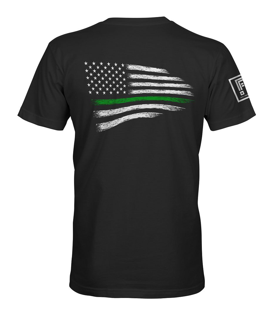 American Green Line T-Shirt