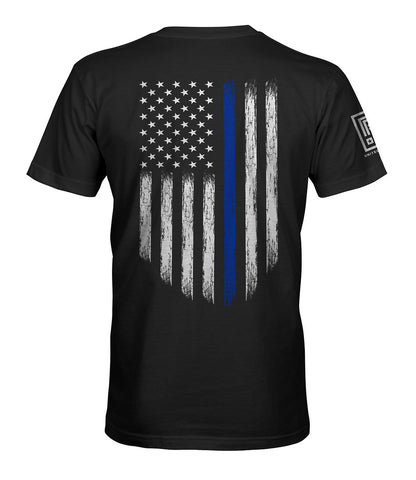 Thin Blue Line Flag T-Shirt