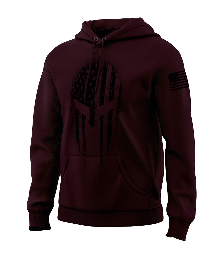 American Flag Spartan Sweatshirt