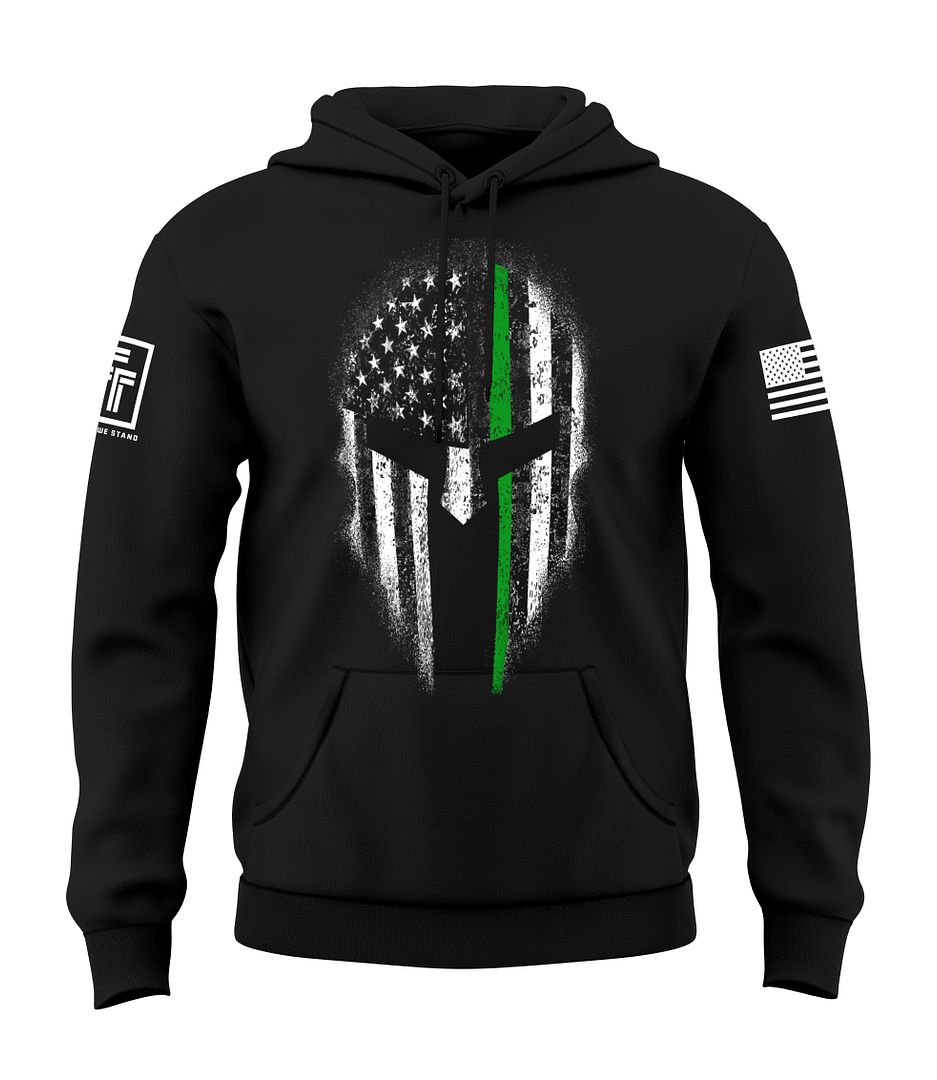 Green Spartan Sweatshirt