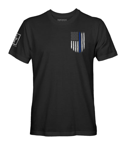 Thin Blue Line Flag T-Shirt