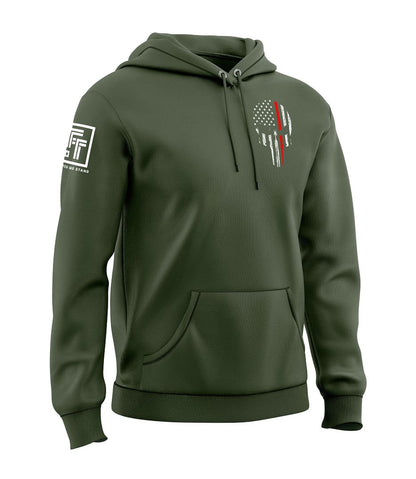 Red Line Skull Sweatshirt