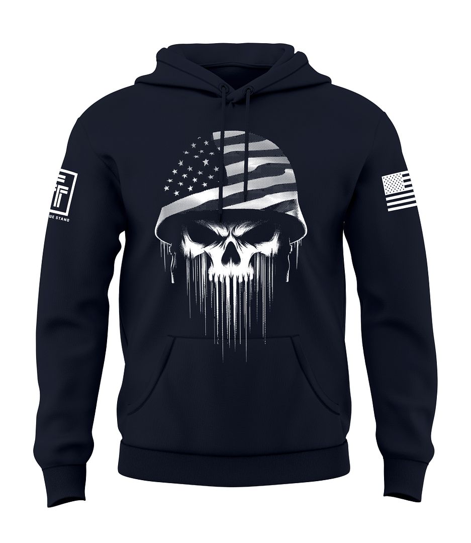 USA Soldier Skull Sweatshirt