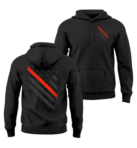 Red Line Flag Stealth Sweatshirt