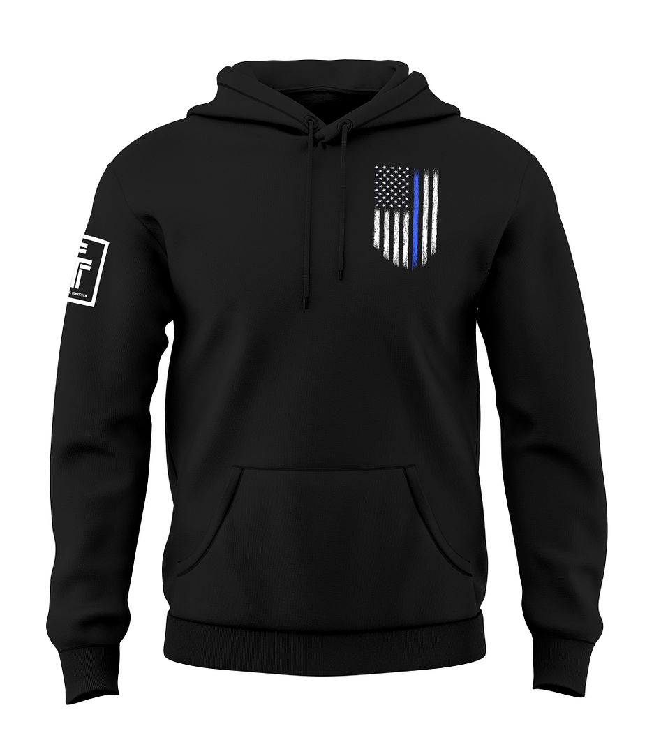 Thin Blue Line Flag Sweatshirt