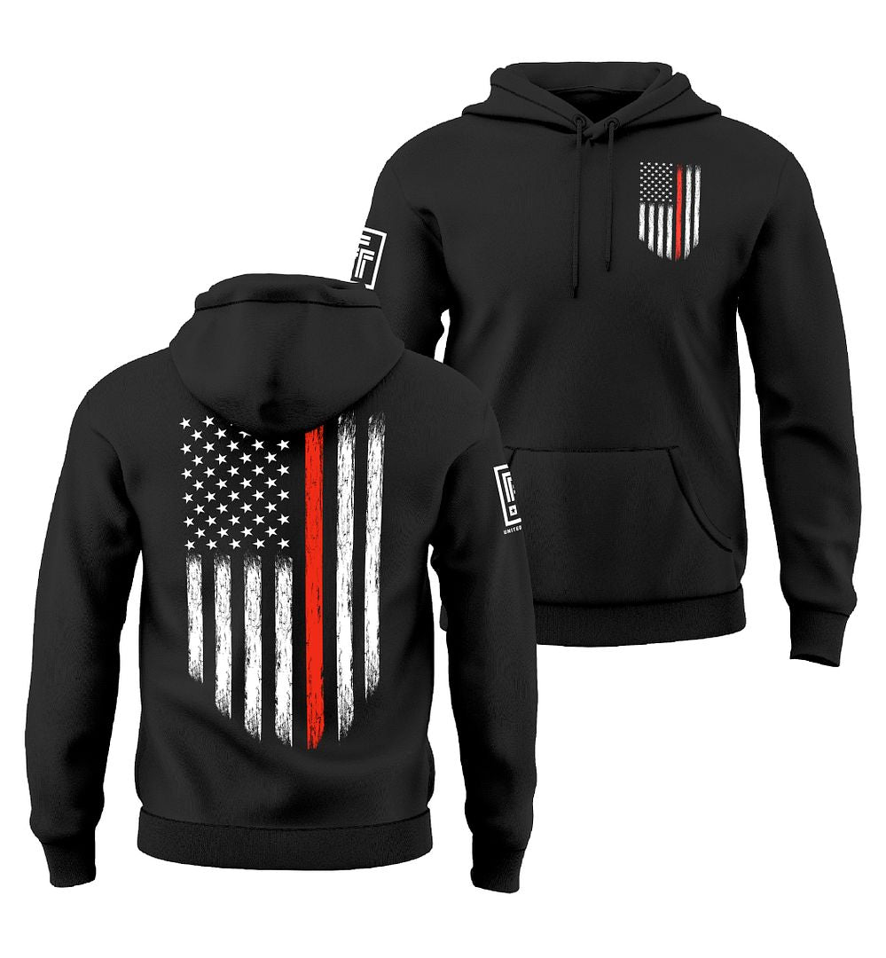 Thin Red Line Flag Sweatshirt