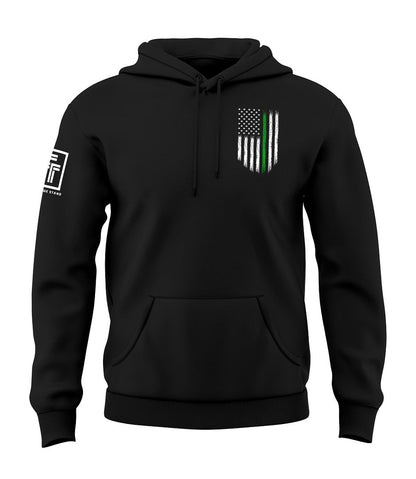 Thin Green Line Flag Sweatshirt