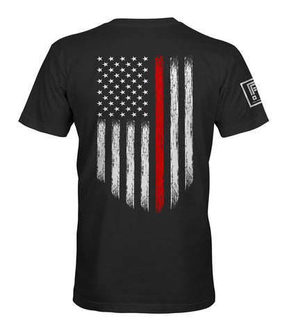 Thin Red Line Flag T-Shirt