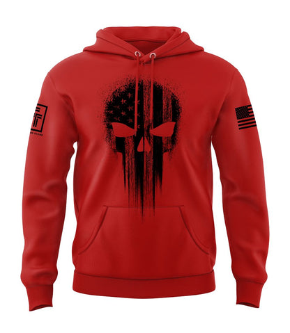 American Flag Skull Sweatshirt
