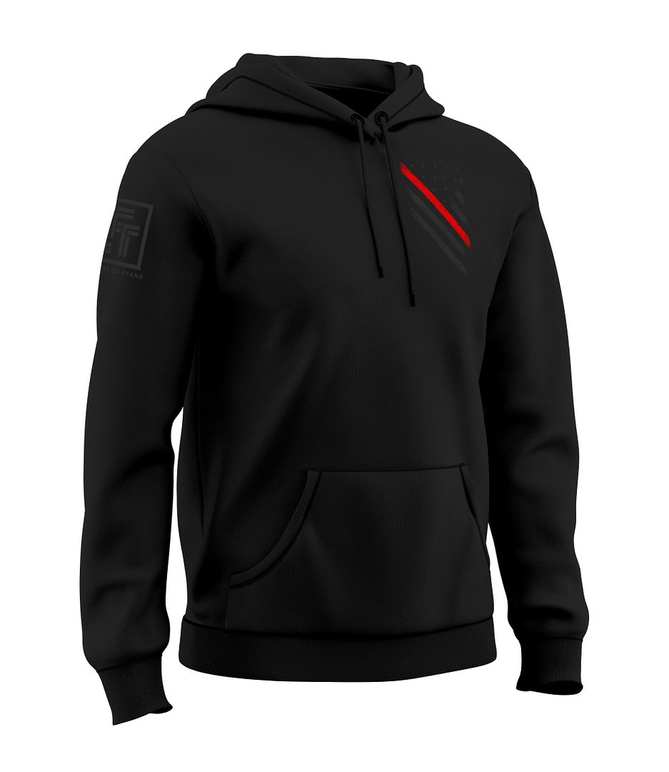 Red Line Flag Stealth Sweatshirt