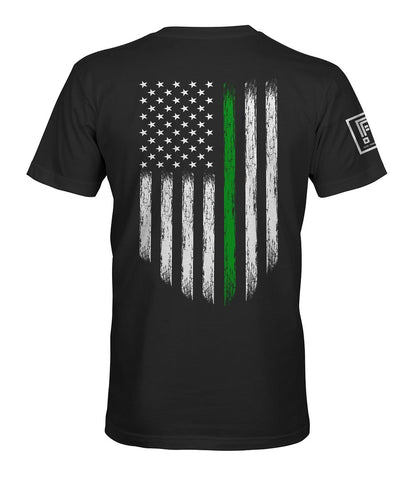Thin Green Line Flag T-Shirt