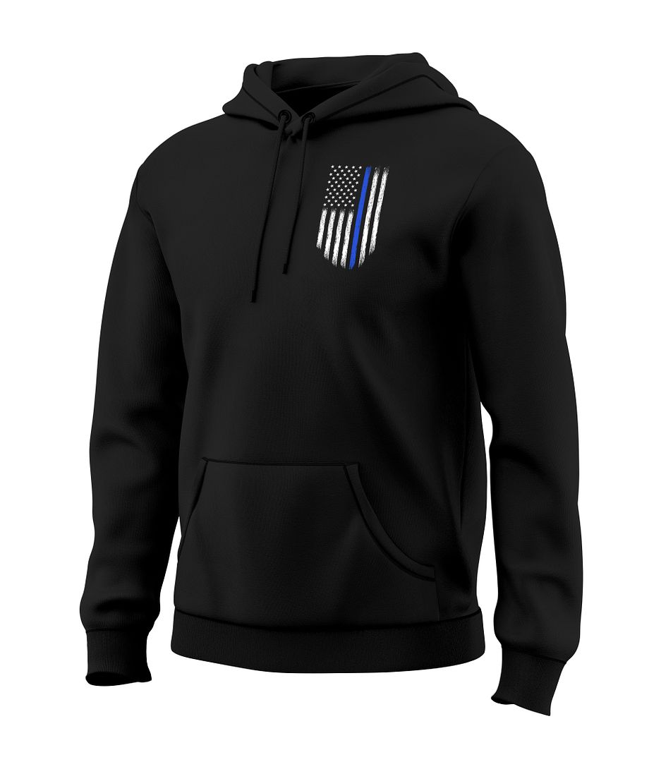 Thin Blue Line Flag Sweatshirt