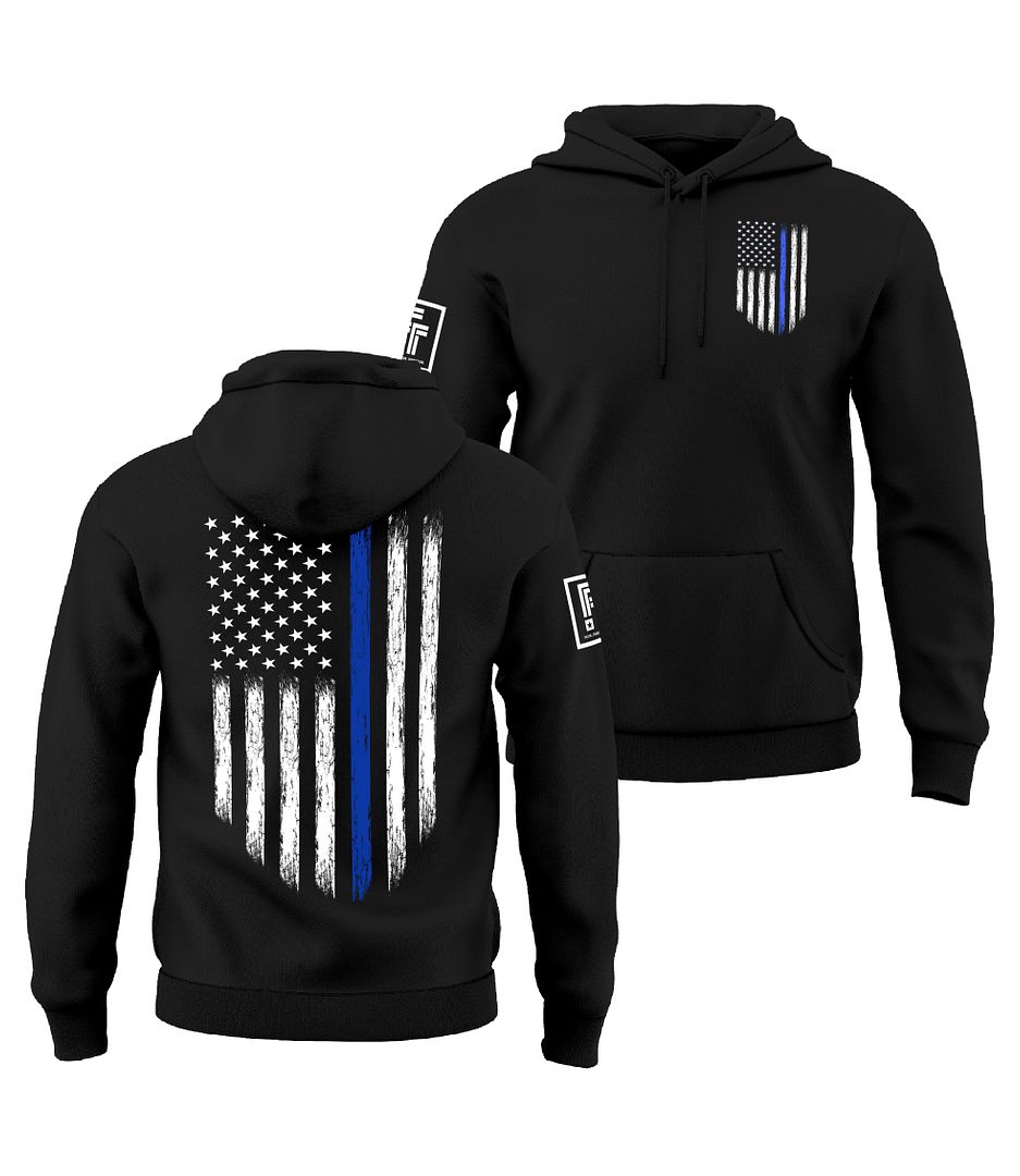 Thin Blue Line Flag Sweatshirt