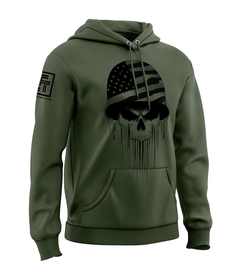 USA Soldier Skull Sweatshirt